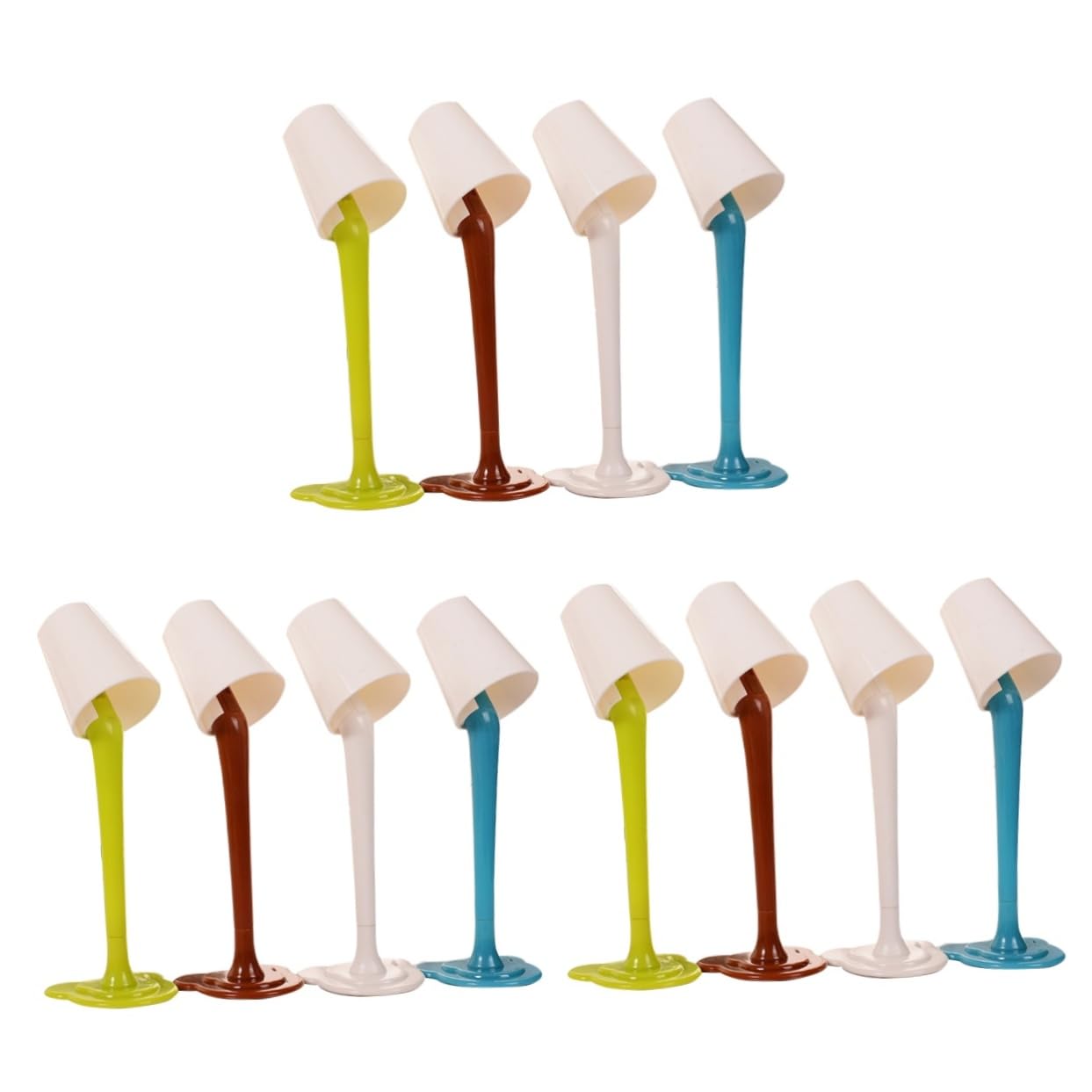 NUOBESTY 3 Set Elegante Penna A Sfera A Forma Di Cartone Animato Da 0 5 Mm Cancelleria Per Ragazzi E Ragazze Strumento Per Insegnanti 4 Pezzi*3