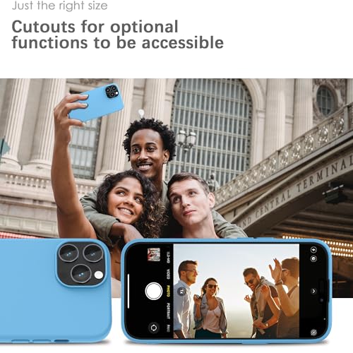 Coque silicone iPhone 11 Pro Max bleu ciel douce