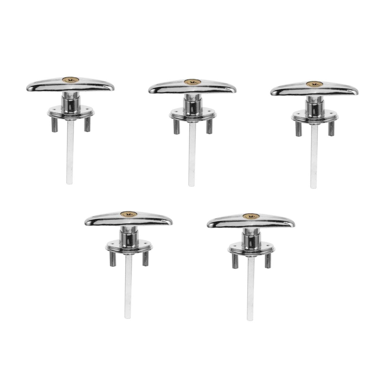 5 Set Serrature per Porta Garage Kit Sicurezza con Chiavi Accessorio per Serratura e Riparazione Porta Garage Resistente