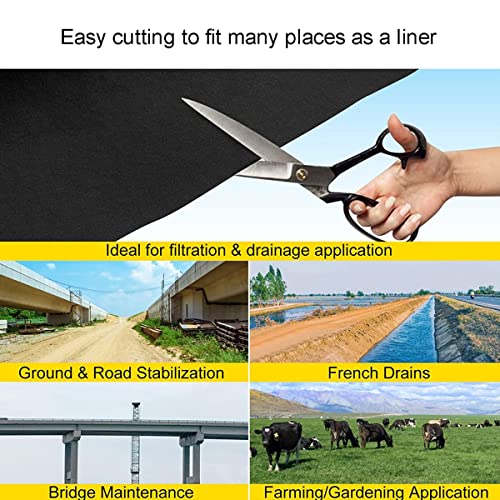 Toile de paillage tissée PP pour un potager propre bâche de jardin 0.91 x 61 m - 7