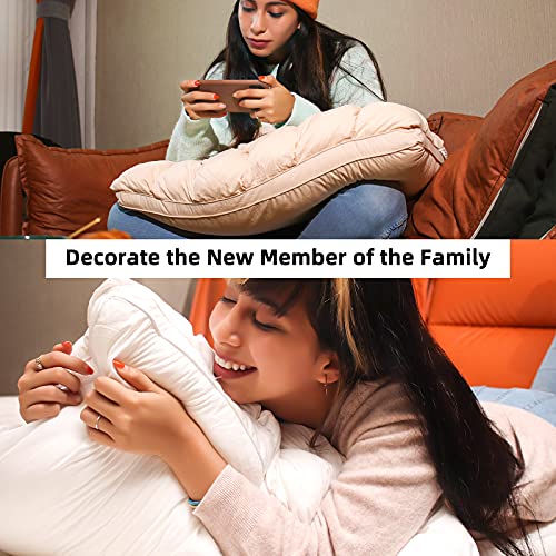Your Moon Super Support Soft Down-Alternative Pillow Queen Size, Fluffy Soft Luxury Hotel Gel Sleeping Pillows, Bed Pillows For Side Stomach Back Sleepers, #TOP6