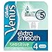 Gillette Venus Extra Smooth Sensitive Blades 4 Pack