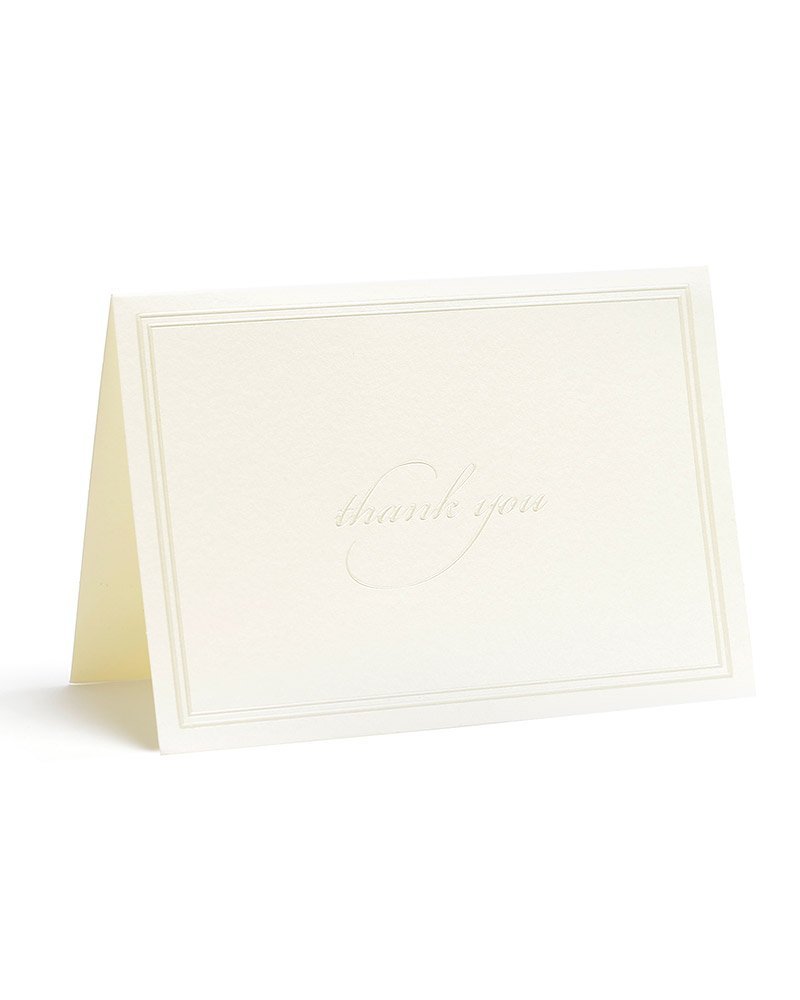 Gartner StudiosIvory Pearl Border Thank You Cards