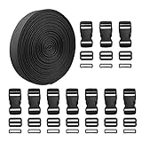 5.Side-Release-Schnalle und Gurtzufuhr sind aus Kunststoff, robust und sicher. PP-Gürtel besteht aus Polypropylengarn. Es ist ein leichtes Garn als Faser, und diese Webart ist dennoch glatt und sehr langlebig.