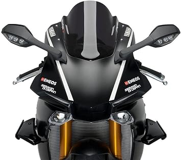 Puig Downforce Side Spoilers Yamaha YZF-R1 15-19, Black 9766N