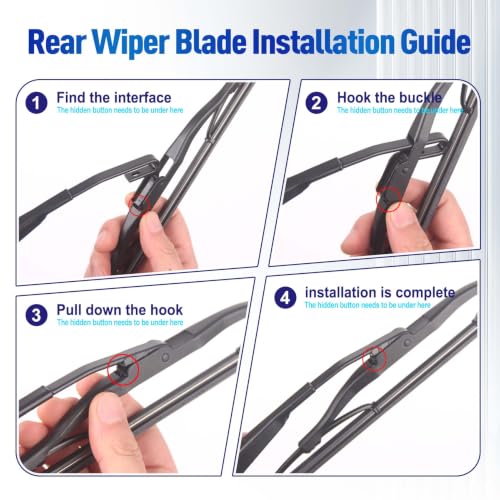 Image of AJK Rear Wiper blade for Honda CR-V CRV 2012-2016 Car Wipers