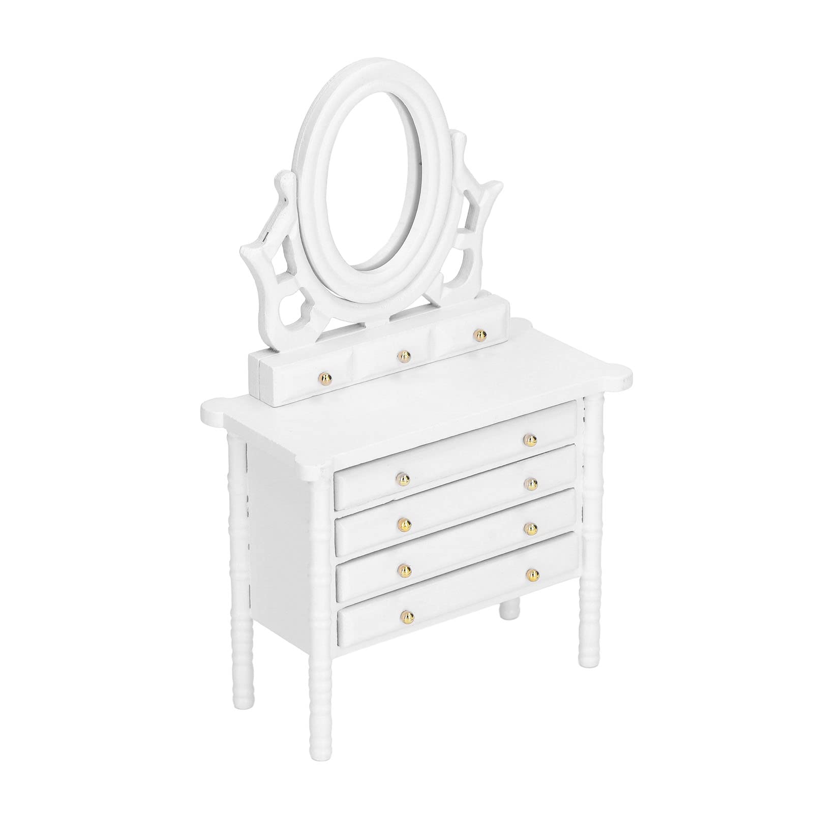 VGEBY 1:12 Scale Dollhouse Dressing Table - Image 2