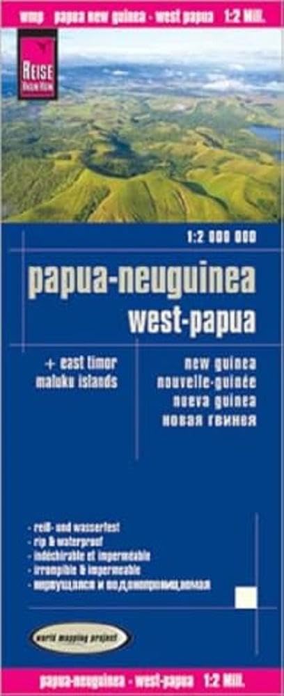 Papua New Guinea & West Papua GPS: world mapping project (Papua New Guinea and West Papua(1:2.000.000))