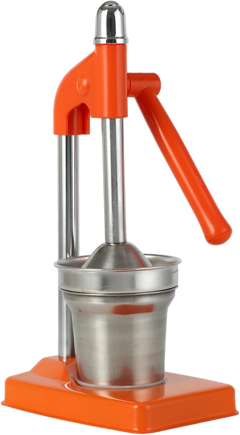 Juicer Hand Press Stainless Steel Manual Juicers Effortless Fruit Squeezer for Oranges, Citrus, Lemon More Hand Juicer Press