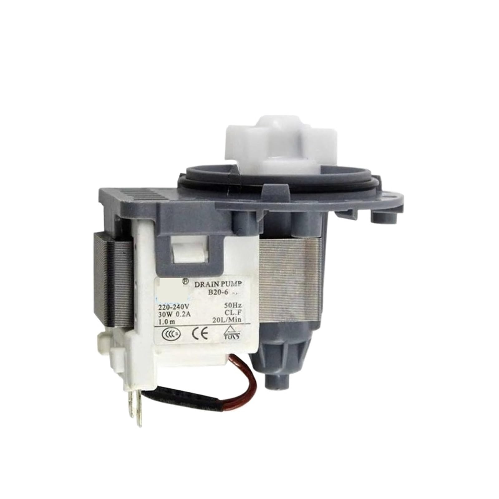 Vkopwisazbr One Color For Washing Machine Drain Pump Motor Parts B20-6 B20-6A = Dc31-00030A Psb-1 30W Wf-C863 C963 R1053 Part