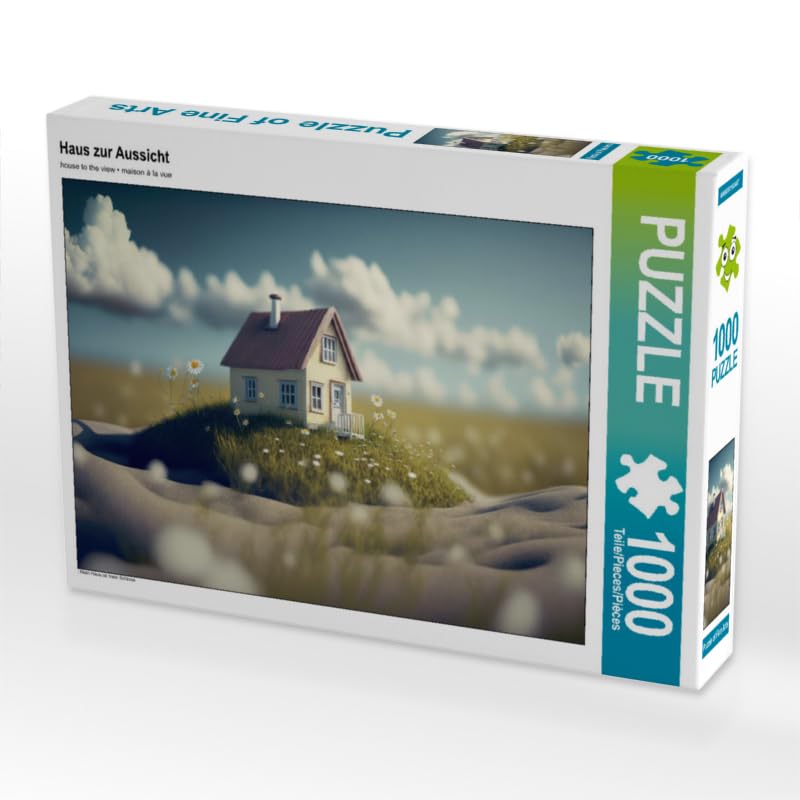 CALVENDO Puzzle „Haustür In Prerow“ – 1000 Teile, Lege-Größe 48x64 Cm – Premium-Qualität Aus Europa