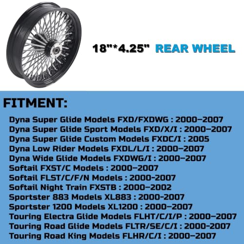 FatFlex 18" 4.25" Fat Spoke Rear Wheel