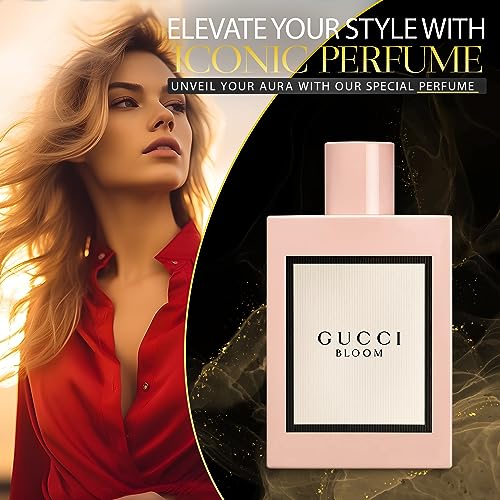 Bloom for Women- Women's Eau de Parfum Spray, 3.3 Oz - Gift Set Pack With Lavender Soy Candle, Car Air Fresheners, and Empty Travel Perfume Atomizer - Image 3