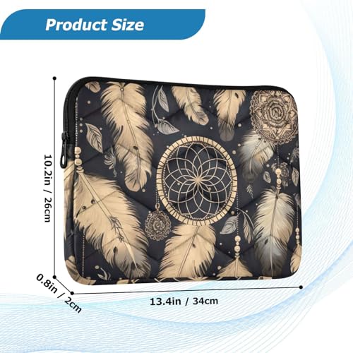 Funda para portátil 13-14 pulgadas con protección y tela impermeable miniatura 3