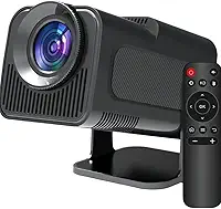 Projetor Portátil HY320 Smart Full HD Android 11, com Wi-Fi 5G e Bluetooth 5.0, Suporte 4K, Correção Automática 180°, Compatível com Celular e Streaming