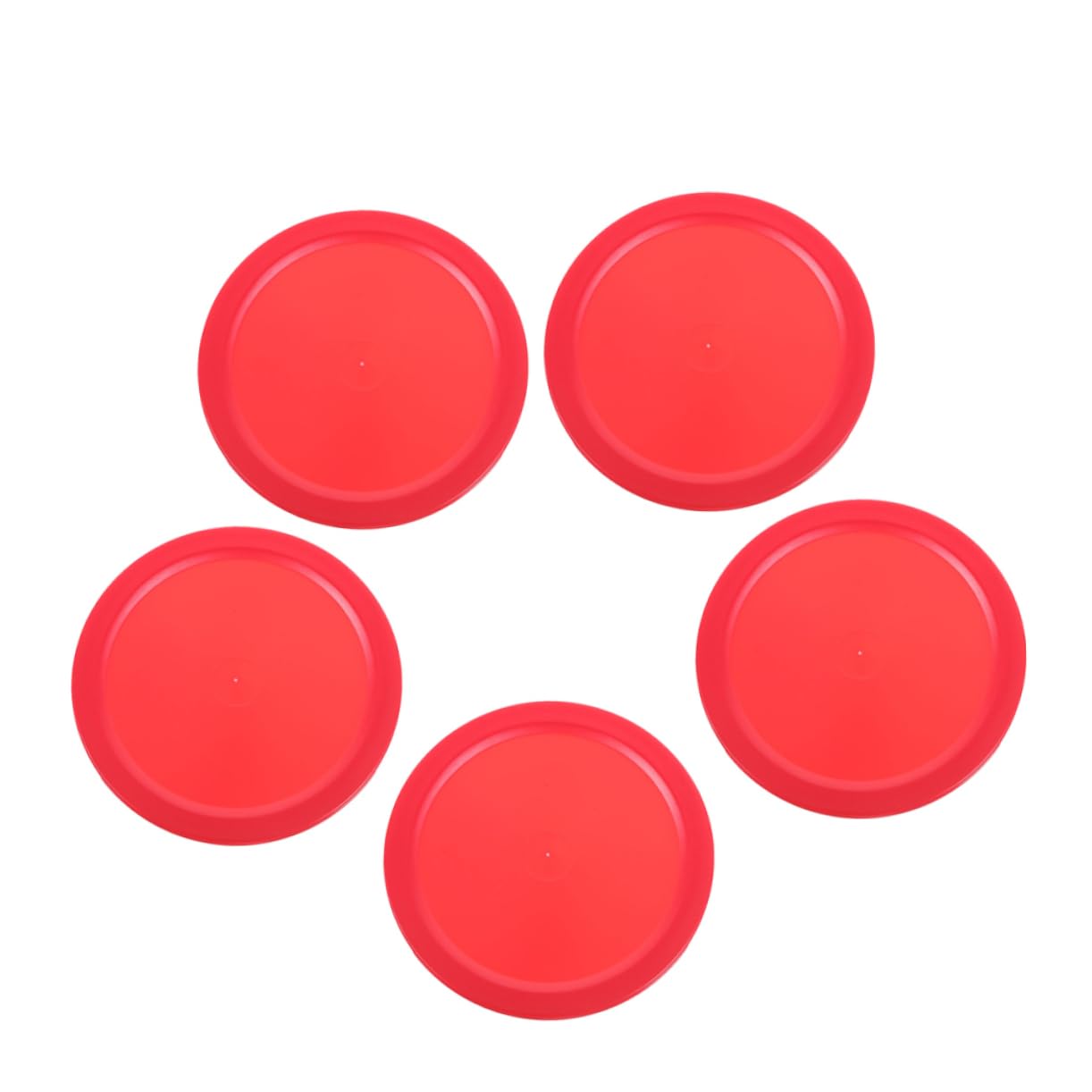 Generic 5pcs Home Hockey Replacement Round Hockey for Game Tables Equipment Accessories Adults and Kids 2inch