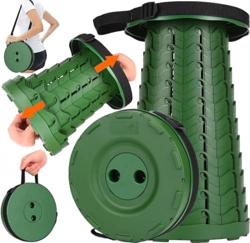 Fishboy Upgraded Collapsible Stool, 400lbs Max Weight, Lightweigh...