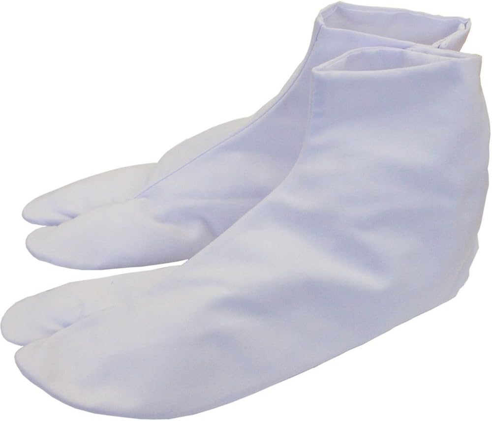 Fukusuke Adult Japanese Kimono Tabi Socks with 4 Kohaze Clasps 23cm (9inch)