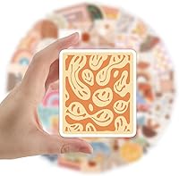 Vista 2 de 200 calcomanías para botellas de agua para niños, lindas calcomanías para botellas de agua, vinilo impermeable, bohoestético, paquete de calcomanías