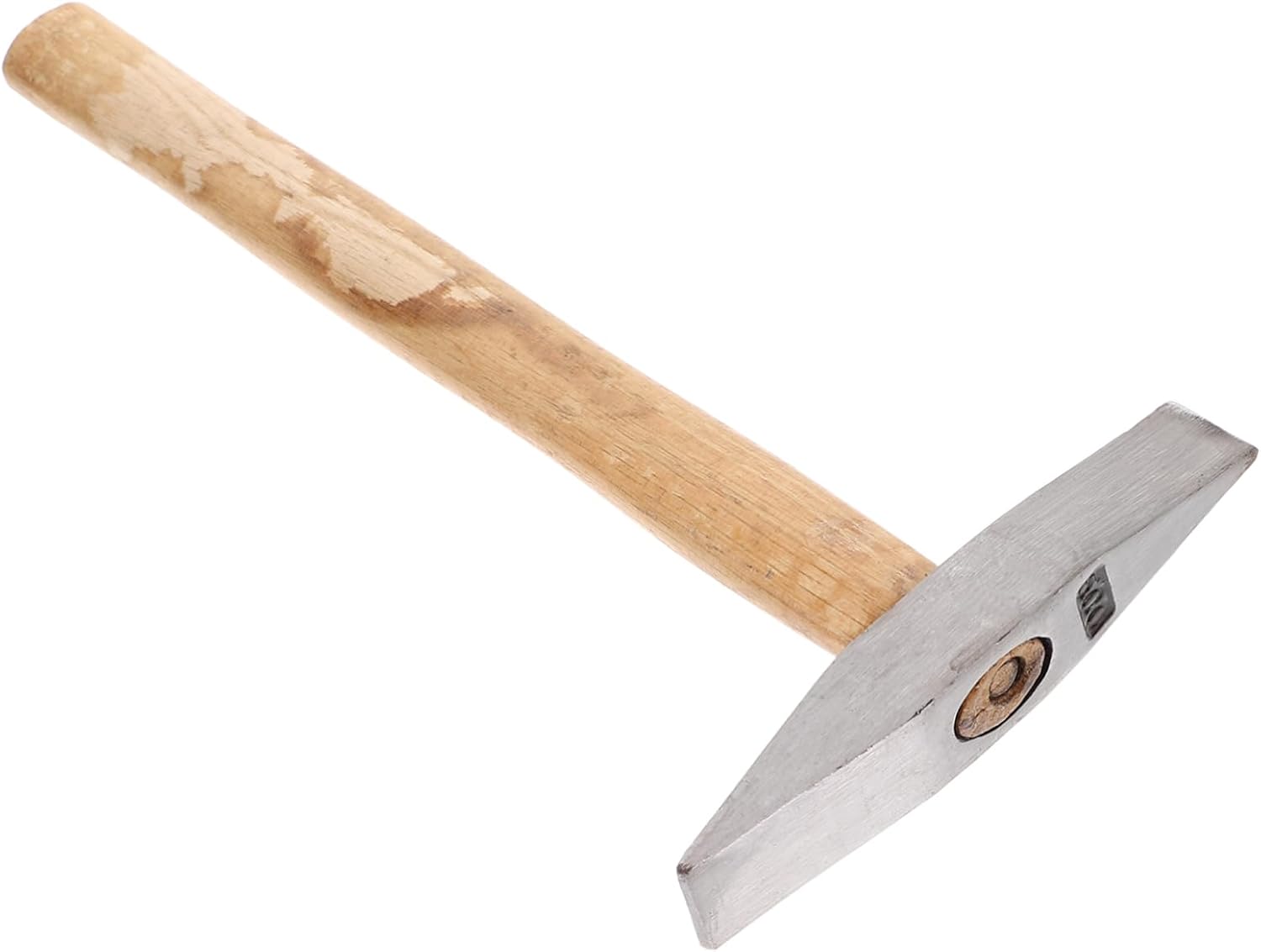 Long Handle Nail Hammer Wooden Grip Derusting Tool for Outdoor Home Repairs Multi- Hammer for Welding Slag Removal Disassembly