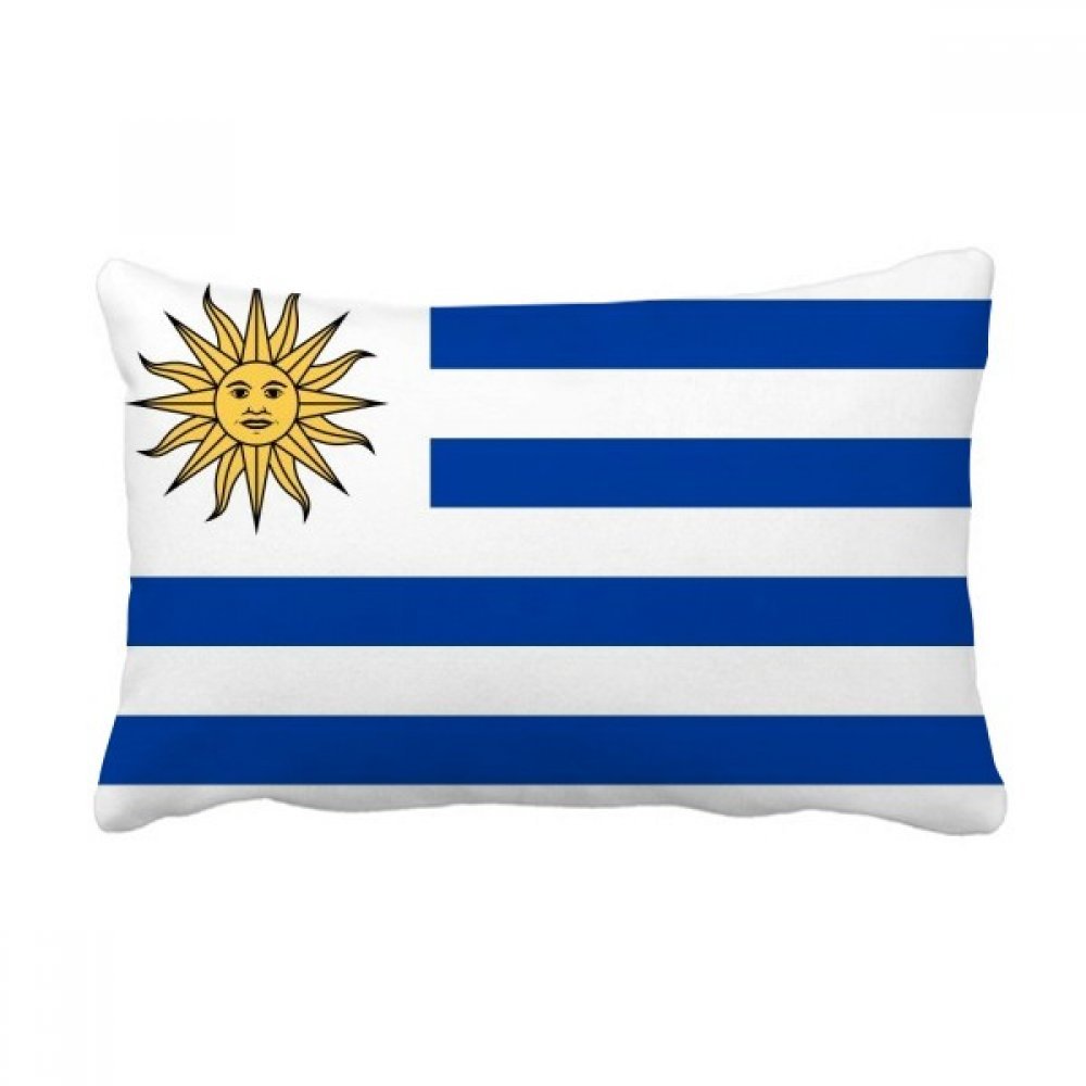 Oreiller lombaire Uruguay drapeau pays idée cadeau originale décoration