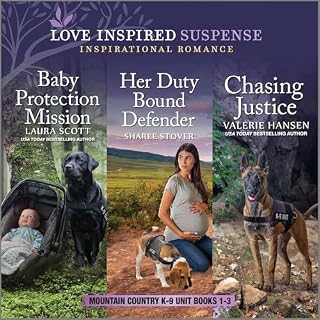 Mountain Country K-9 Unit Books 1-3 cover art