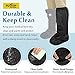 Mybow Walking Boot Cover, Orthopedic Boot for Broken Foot Injuries Cast Cover, Tall Medical Walking Boot Cover, Outdoor Cast Protector, Surgical Recovery Air Walker Boot Accessories (No Sole)