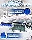 COZII Eiskratzer Auto, 3 in 1 Eiskratzer Auto mit Besen, Ultra Schneebesen Auto, Auto Eiskratzer mit Eisbrecher Funktion, Stabiler Schneekratzer Auto, Abnehmbar Eiskratzer für Auto