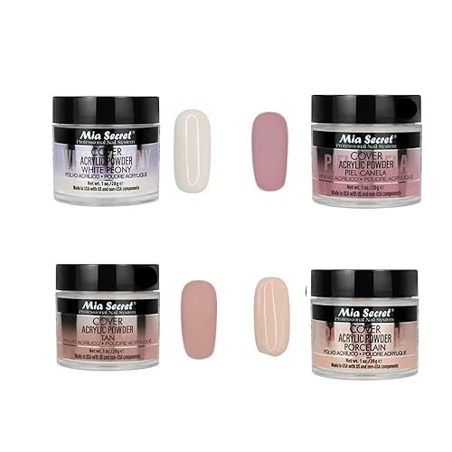 Mia Secret - CUBIERTA PEONÍA BLANCAPORCELANAPIEL CANELATAN 1 oz