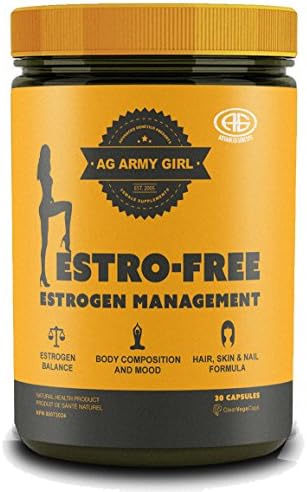 Advanced Genetics Estrogen Balance – DIM Supplement w/Horsetail – for Body Building, Hormonal Acne Treatment & Menopause Relief – 30 Pills