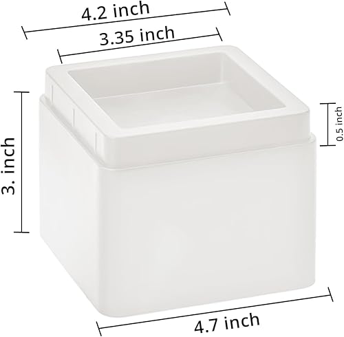 Miniatura 10 de Utopia Bedding Elevadores de cama de 3 pulgadas, paquete de 8, elevadores ajustables para muebles de 3 y 6 pulgadas, espuma antideslizante y