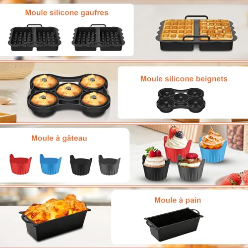 Accessoires Air Fryer Ninja Double Stack XL SL400EU 21 pcs