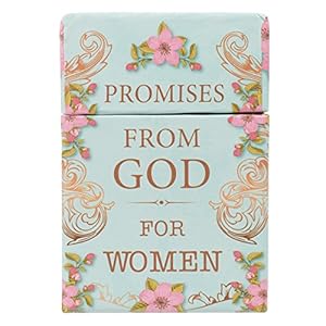Book cover Promises From God for Women, Inspirational Scripture Cards to Keep or Share (Boxes of Blessings)
