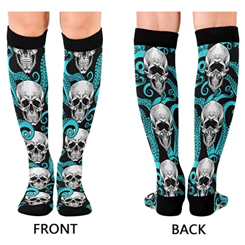 Fisyme Socks for Women Men, Warm Comfort Athletic Crew Running Hiking Cycling Compression Socks3