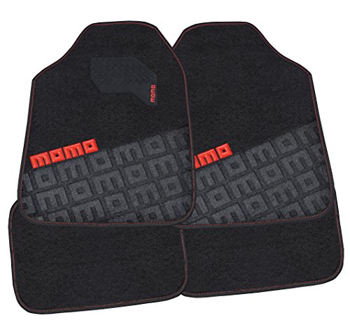 Momo Carpet Car Mats Black Red Full Se Buy Online In Jamaica At Desertcart