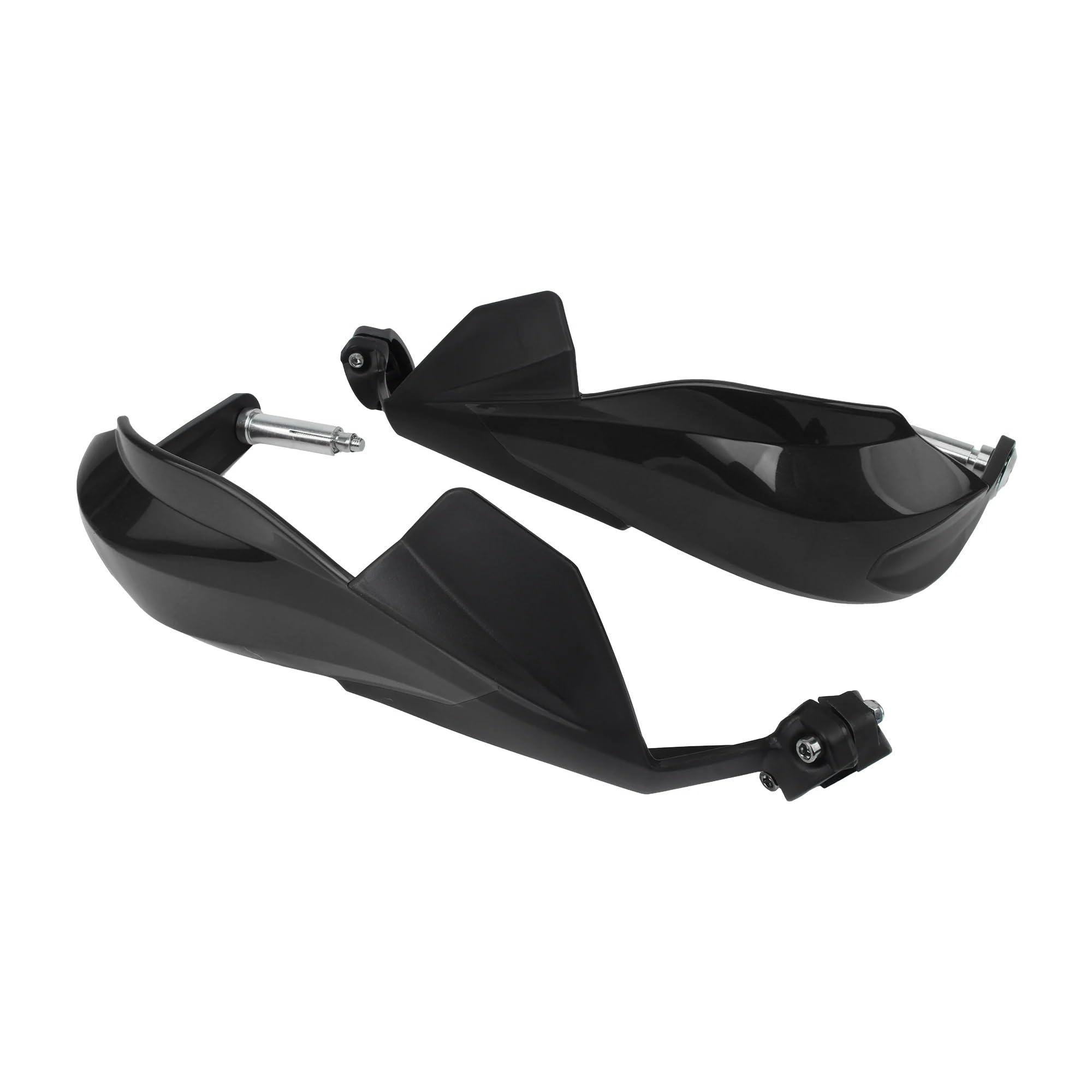 Per accessori paramani per moto Maniglia per protezione mano per manubrio(Nero)