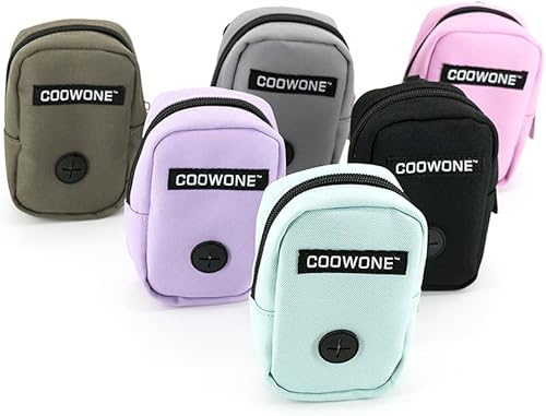 Miniatura 2 de COOWONE Bolsa de golosinas para perros con clip, bolsas de golosinas para entrenamiento de mascotas, bolsa de golosinas para perros pequeños, bolsa