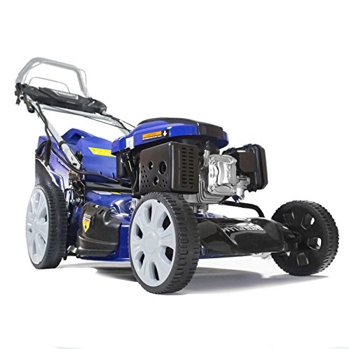 Hyundai 159cc 4-in-1 Self-Propelled Electric Start Petrol Lawn Mower HYM46SPE