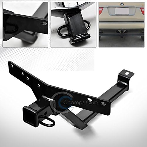 Velocity Racing Class 3 Trailer Hitch Receiver Rear Bumper Tow Kit 2" Compatible with 00-06 Bmw E53 X5 Suv