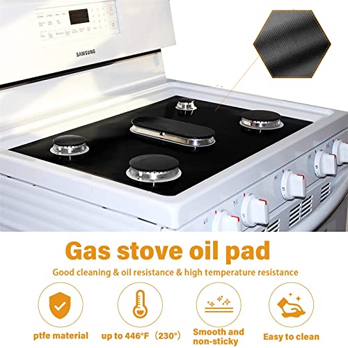 DAORDAER Stove Covers for Gas Burners, Stove Top Cover Cropped Easy