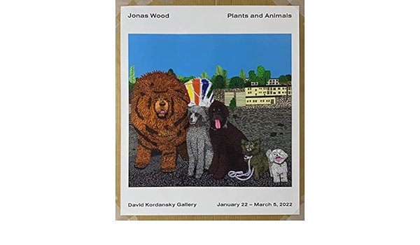Amazon | ジョナスウッド Jonas Wood 植物と動物展 ポスター