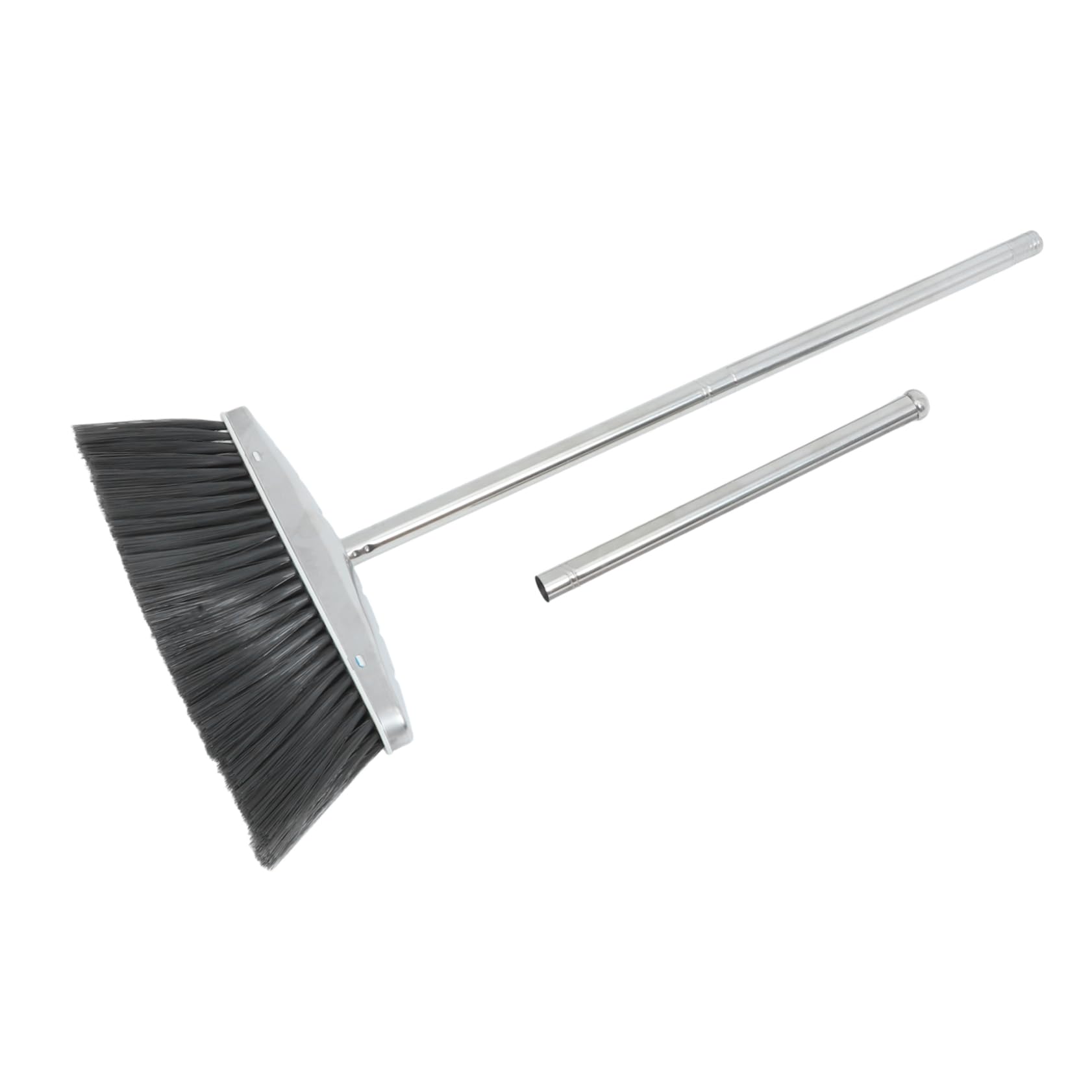 SHERCHPRY Restaurant Supplies Heavy Duty Broom Dustpan Set Long Handle for Sweep Cleaning