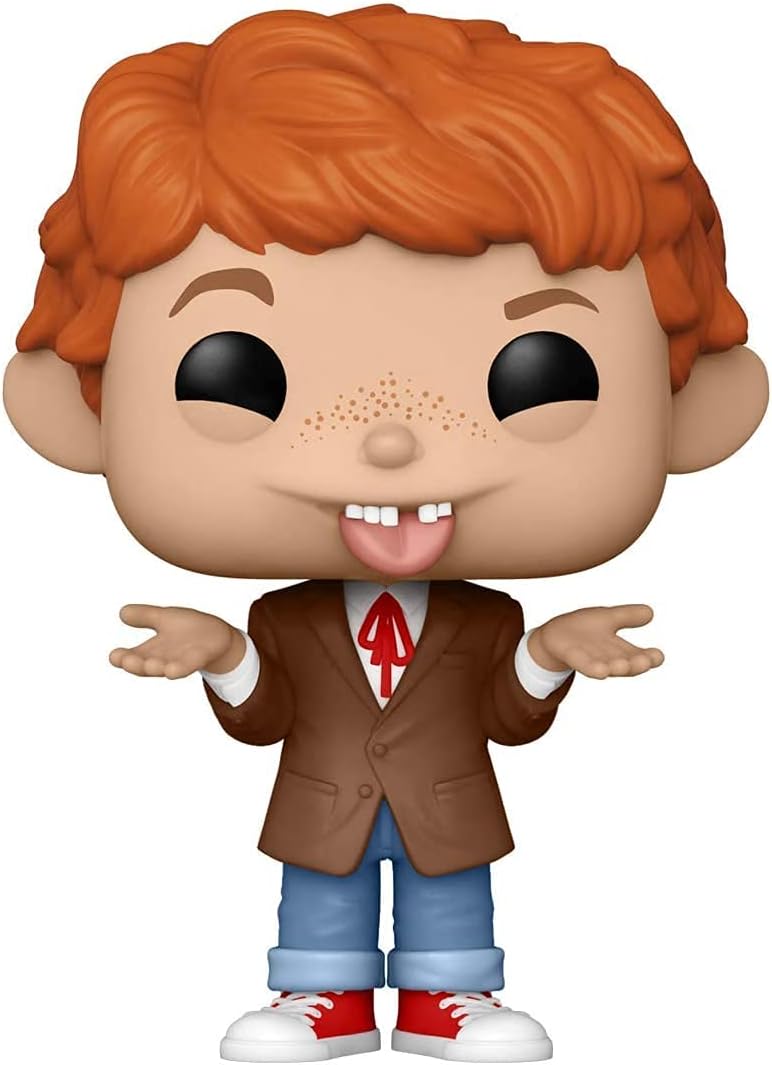 Funko Pop! TV: MAD TV - Alfred E. Neuman Chase Version Bundle with EcoTEK Pop Protector