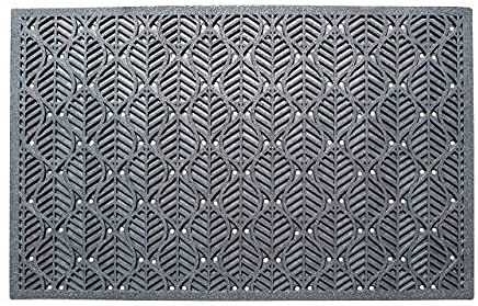 Photo 1 of A1 Home Collections Leaf Pattern 100% Heavy Duty Rubber Mat