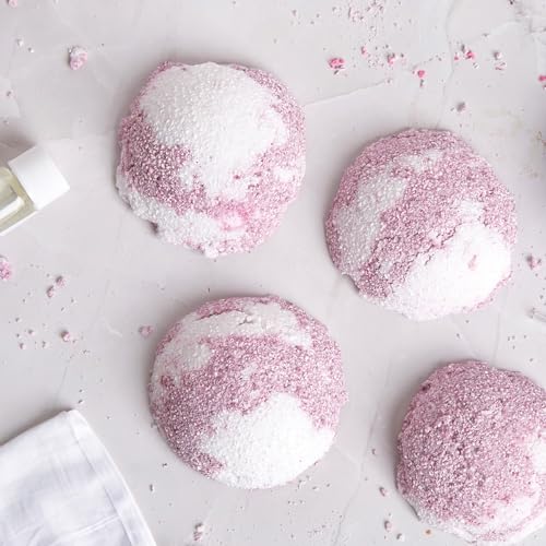 Bee & Bumble DIY Bath Bomb Making Kit, Pink Fizz, 100g Sodium Bicarbonate, 50g Citric Acid, 35g Cocoa Butter - Image 3