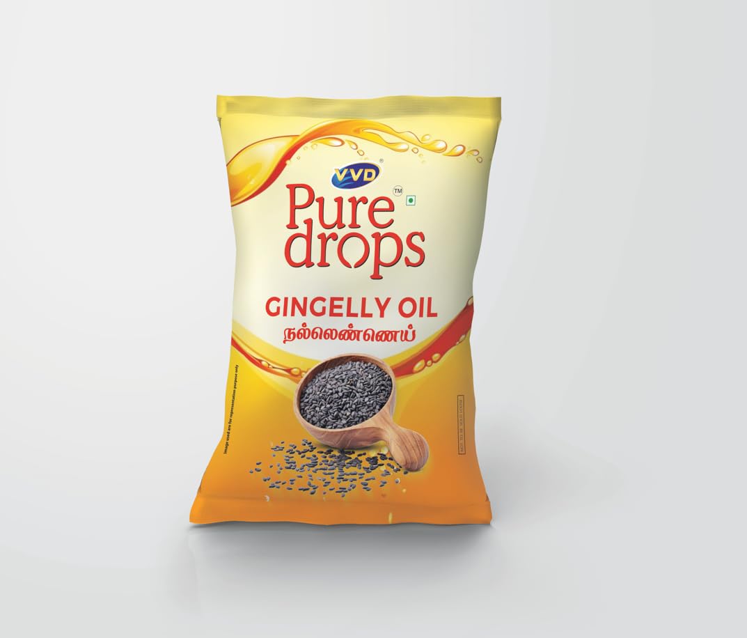 VVD Pure Drops Cold Pressed Gingelly Oil