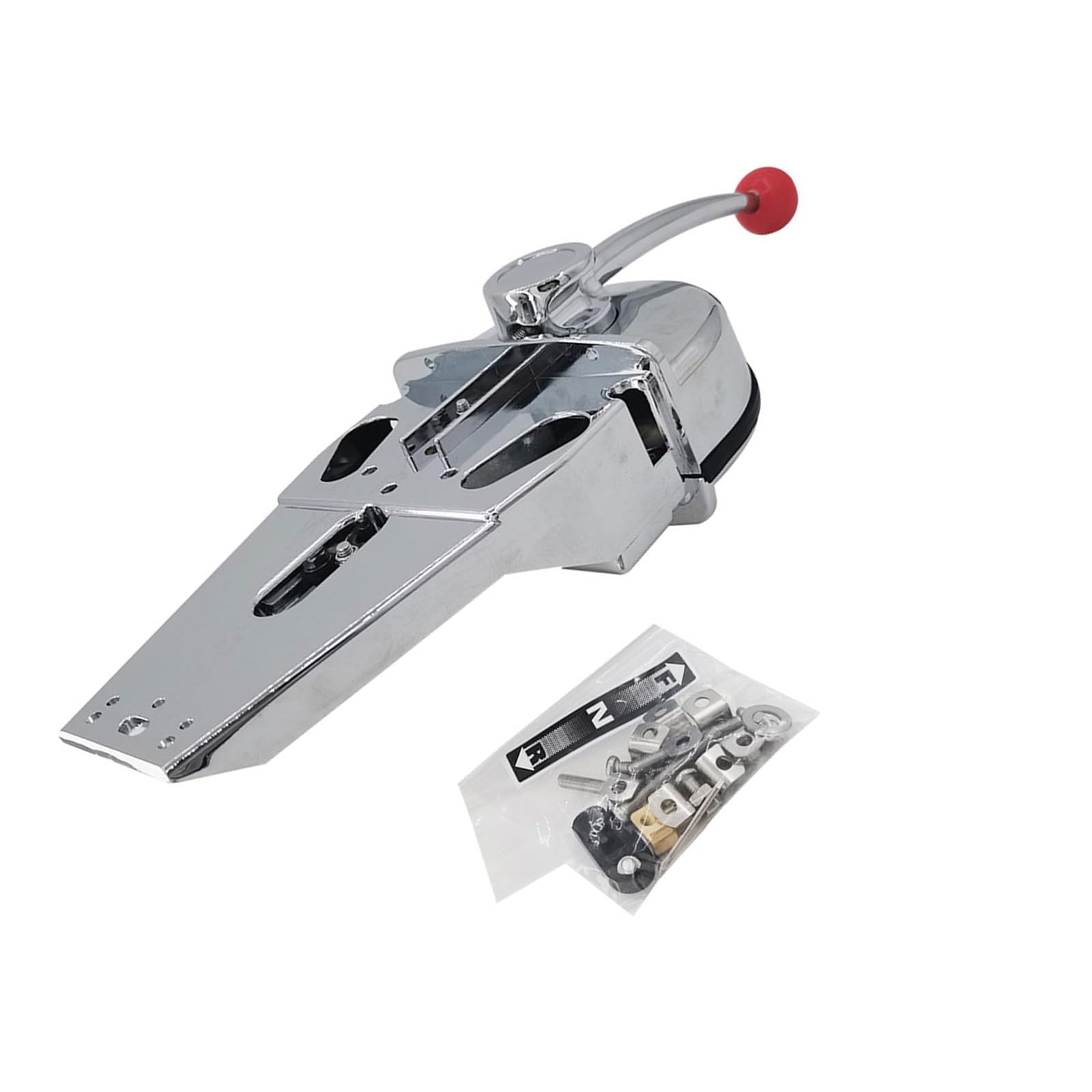 CUNZJIA Alloy Marine Throttle Control Single/Double Lever Boat Engine Controller High Tool for Smooth Operate