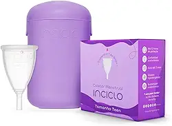 Coletor Menstrual Inciclo + Cápsula Esterilizadora Lavanda (Teen (até 19 anos e sem filhos))
