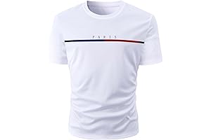 Louis Vuitton Men's Icon Stripe Graphic Tee - Blue