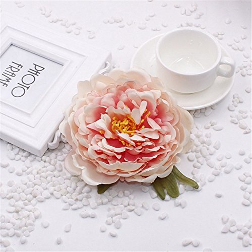 Pink 5pcs/lot Silk Artificial Daisy Flower Head For Wedding Home